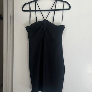 Black Express dress! Cute cut out detail!